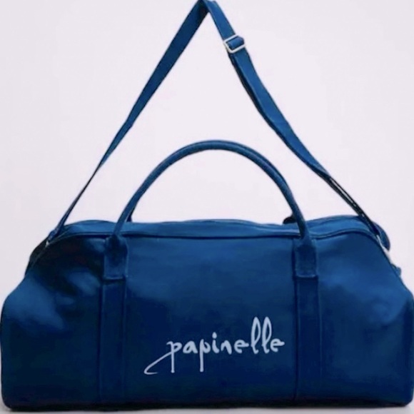 🌸 Ballet Pink 🌸 Luxe Australian Cotton Balletcore Overnight Duffle Bag NWT - Picture 5 of 6